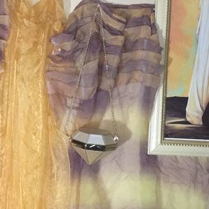 BARBIE Gold “FOSSIL” Diamond Clutch